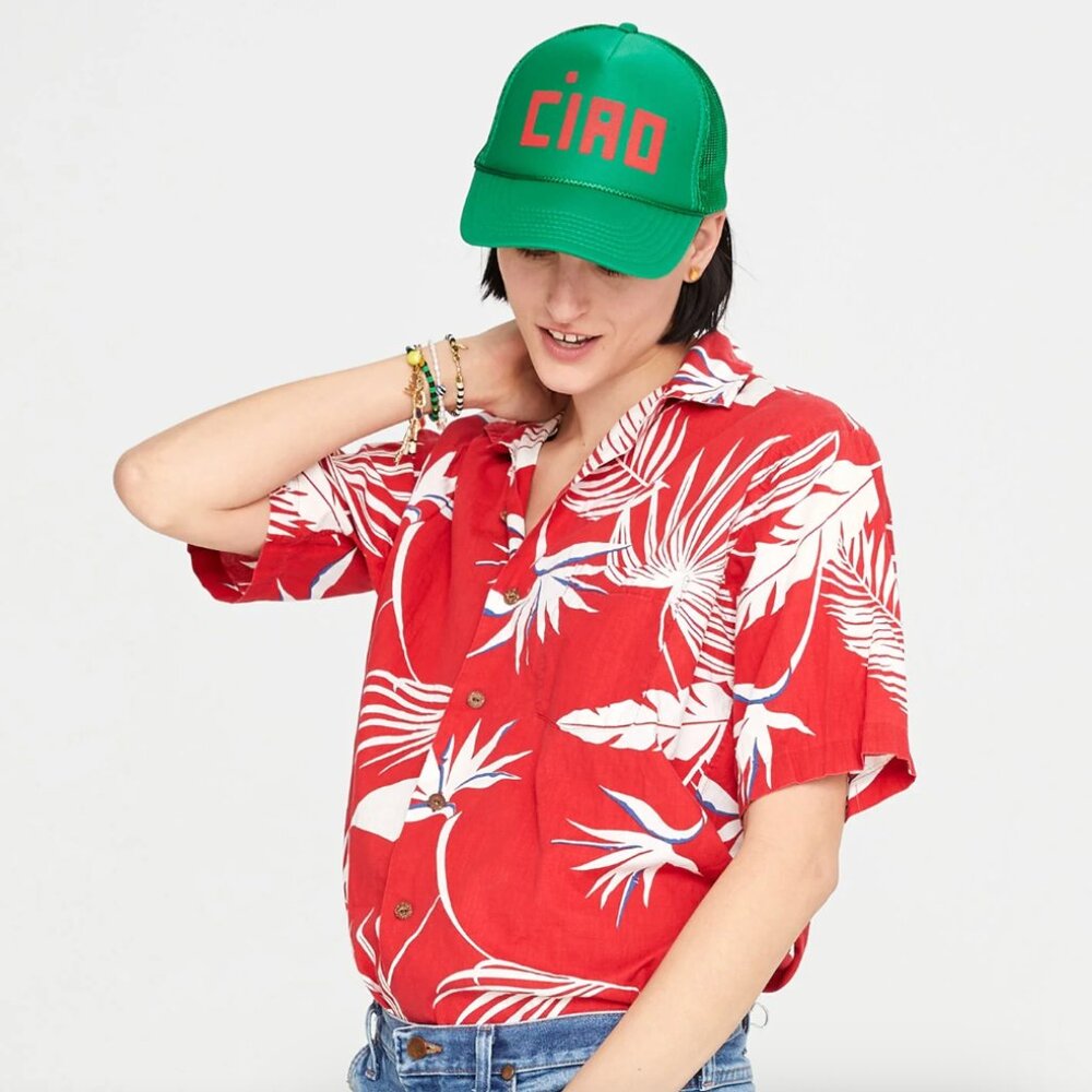 Clare V. Trucker Hat - Ciao